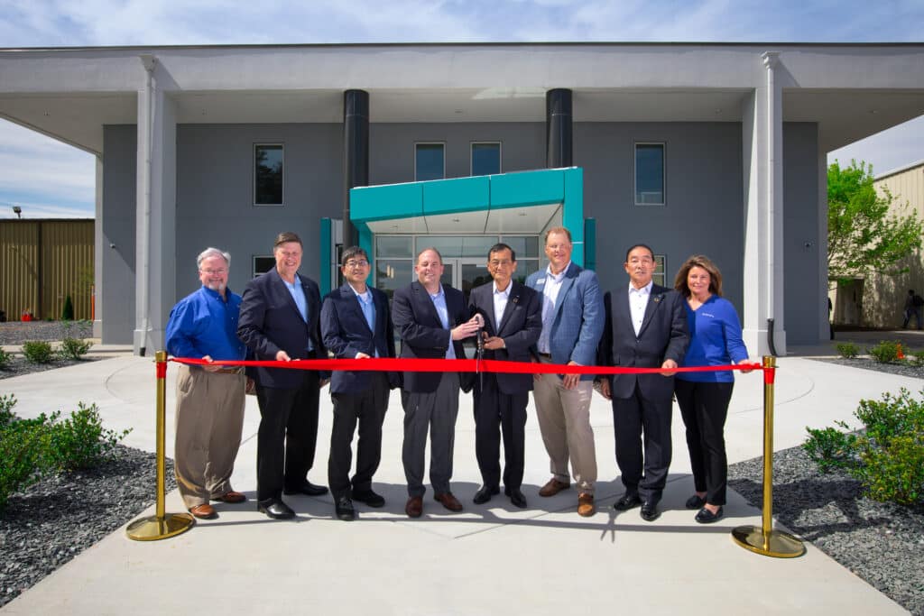 Kubota Training Center ribbon cutting