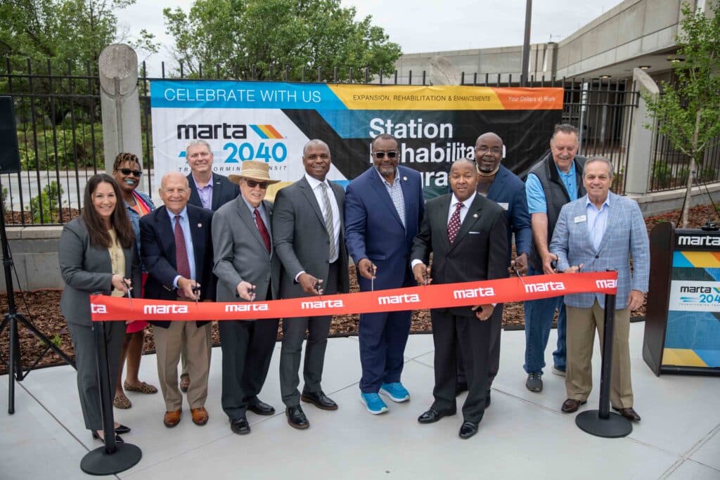 MARTA ribbon cutting