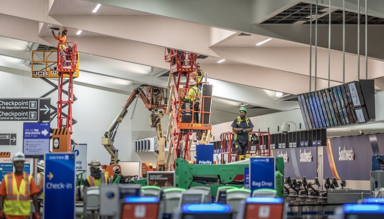 carroll daniel workers working at hartsfield-jackson atlanta international airport