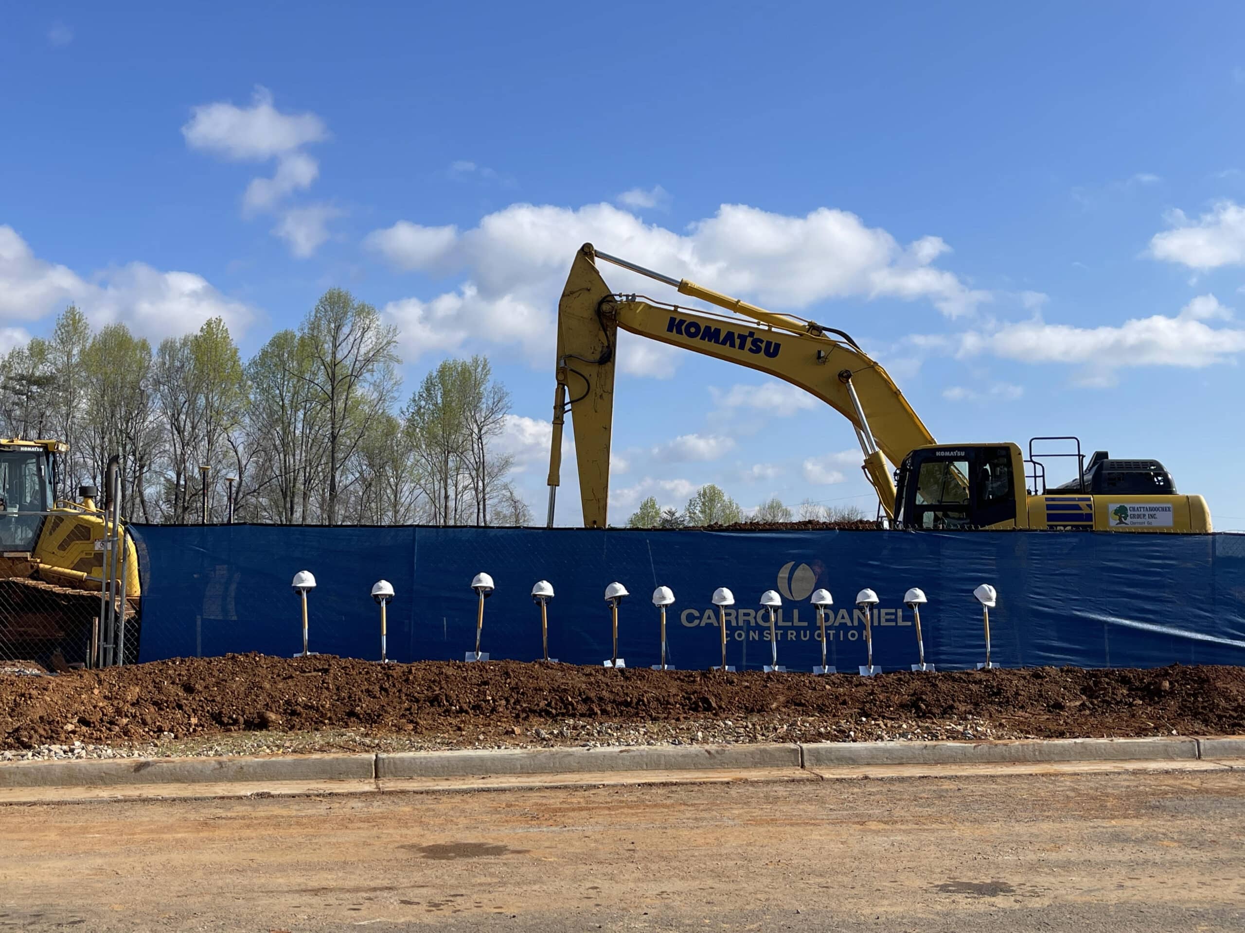 carroll daniel construction site at lumpkin county recreation center