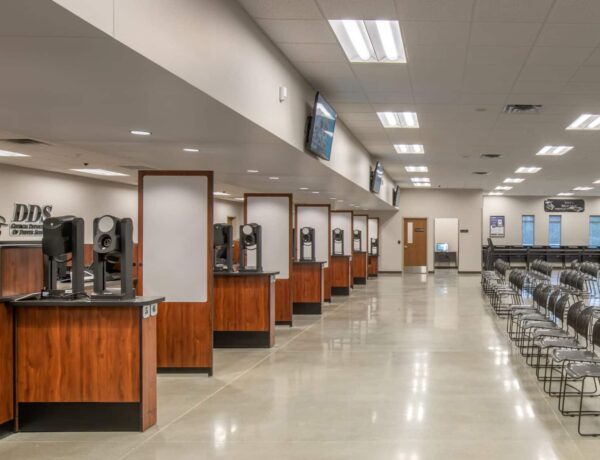 interior image of gainesville driver services customer service center