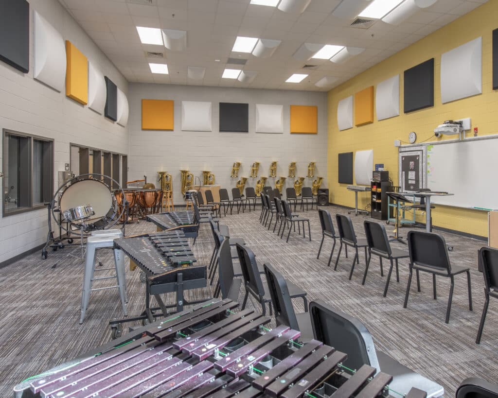 Hilsman MS band room