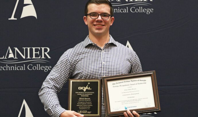 mitch beccue with awards