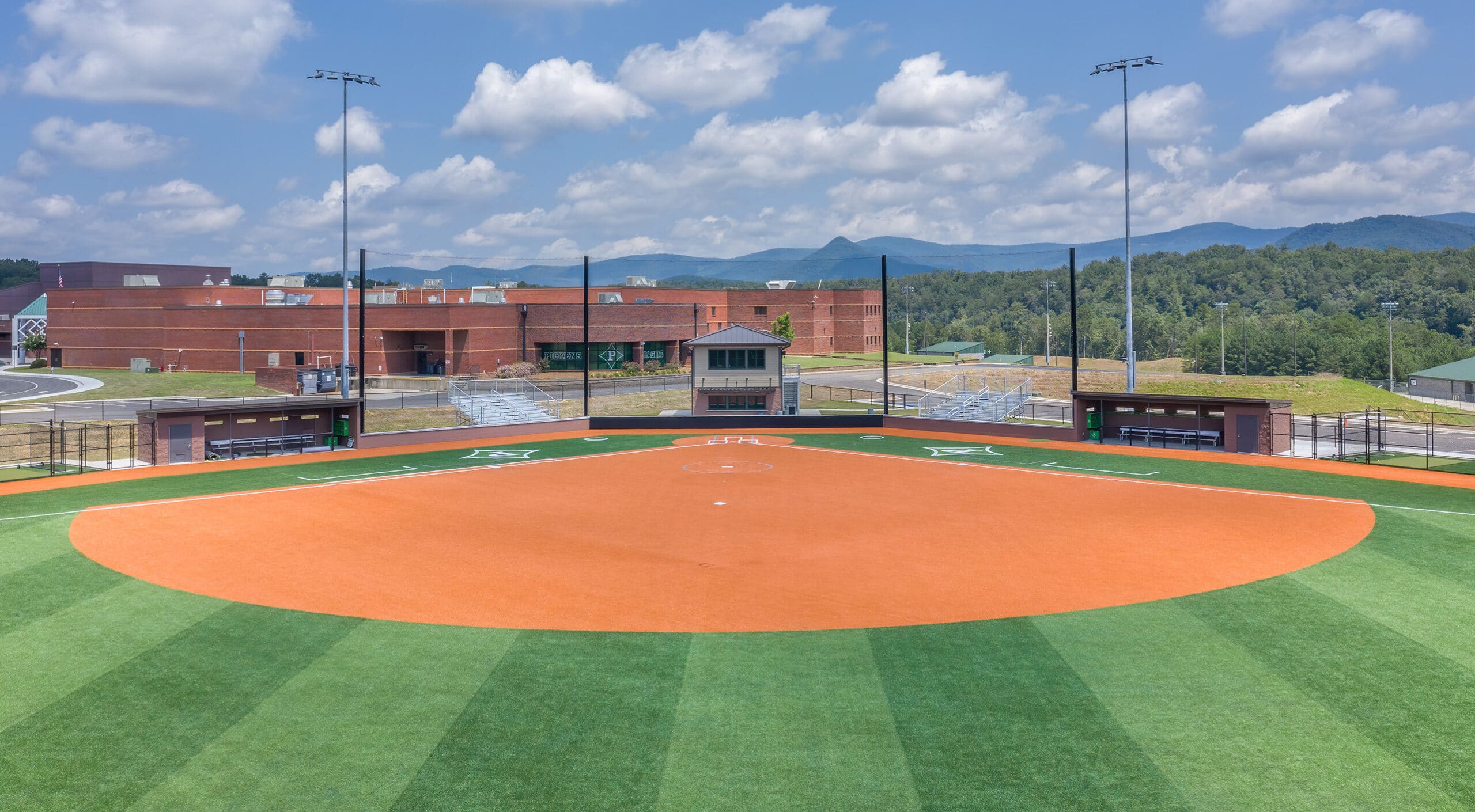 pickens county high school's baseball field