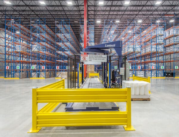 full interior image of PPG paints warehouse expansion