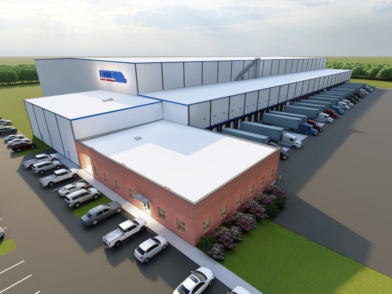 Eskimo Cold Storage Freezer Warehouse Addition Carroll Daniel Construction